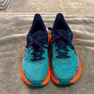 Hola Challenger ATR 7 Teal and Orange Women’s Running Shoes